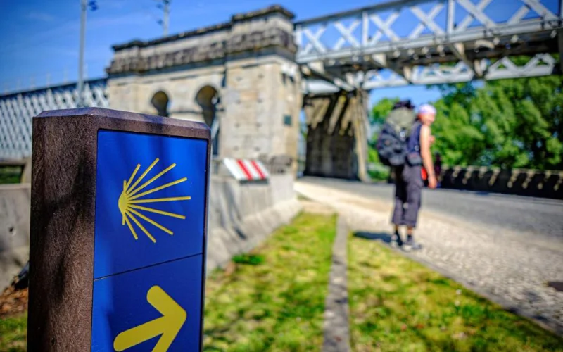 paseo ruta camino santiago