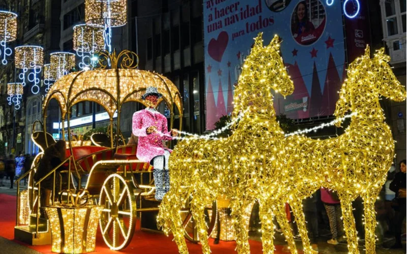 figuras navidad vigo luces