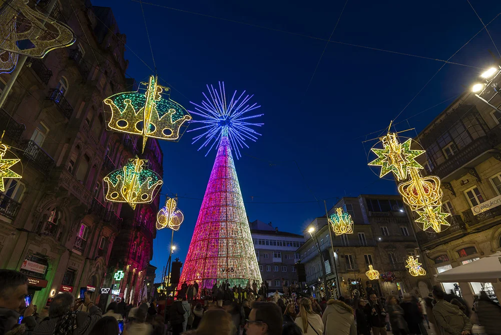 árbol de navidad vigo